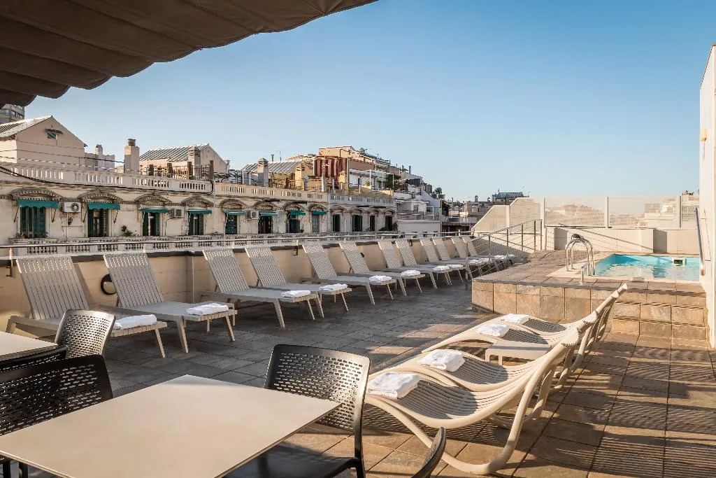 Terrace, Petit Palace Trencadis, Barcelona