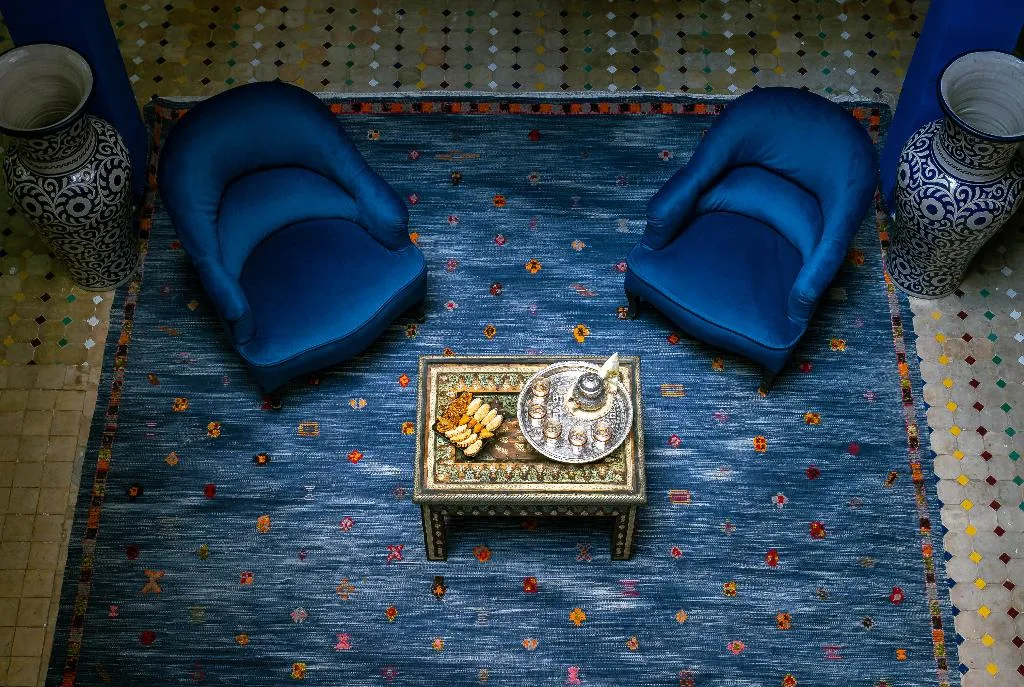 Lobby, Riad Blue Eyes, Marrakech