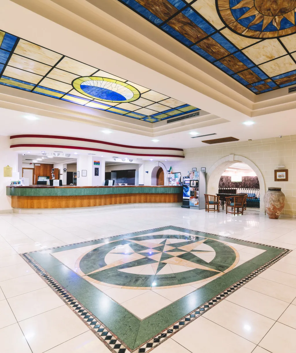 Lobby, Topaz Hotel, Malta