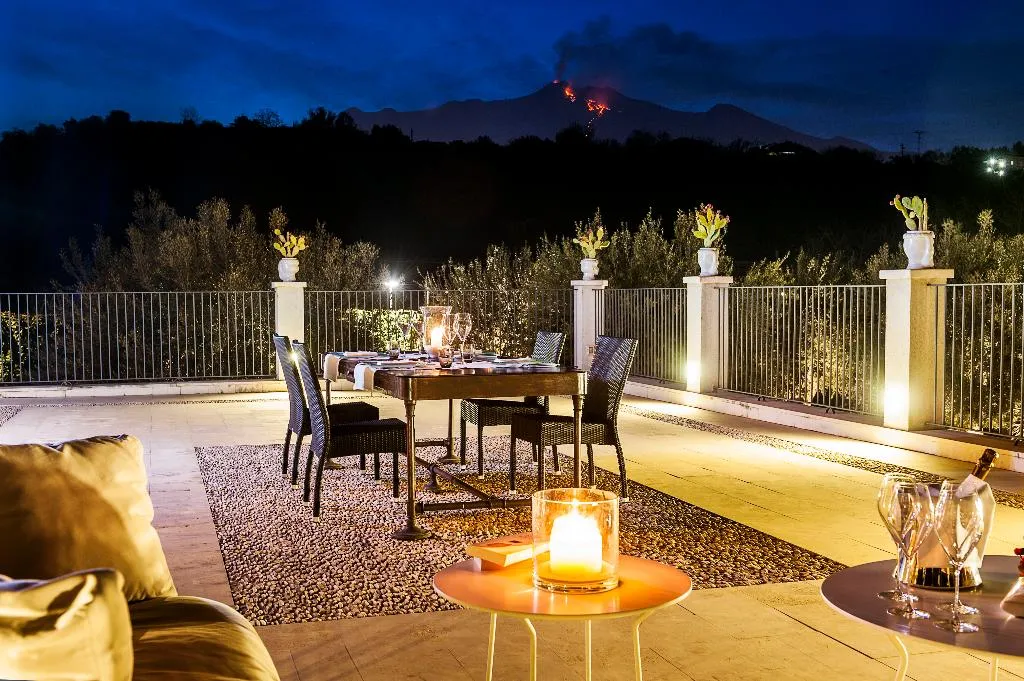 Terrace, DonnaCarmela Resort & Lodges, Catania