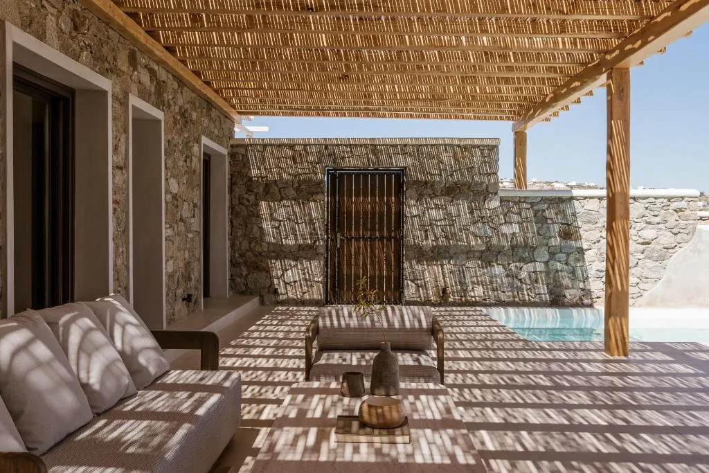 VILLA BEACH FRONT Room, Casa Del Mar Mykonos Seaside Resort, Mykonos