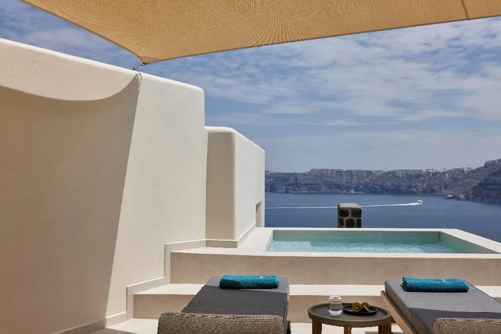JUNIOR SUITE SEA VIEW Room, Apanemo Hotel, Santorini