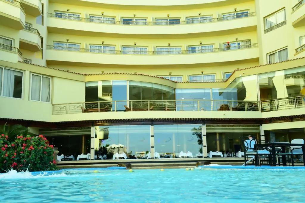 Terrace, Magic Beach Resort, Red Sea Riviera