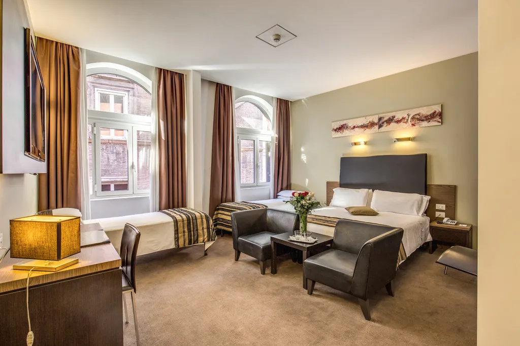 QUADRUPLE STANDARD Room, Hotel Rinascimento, Rome