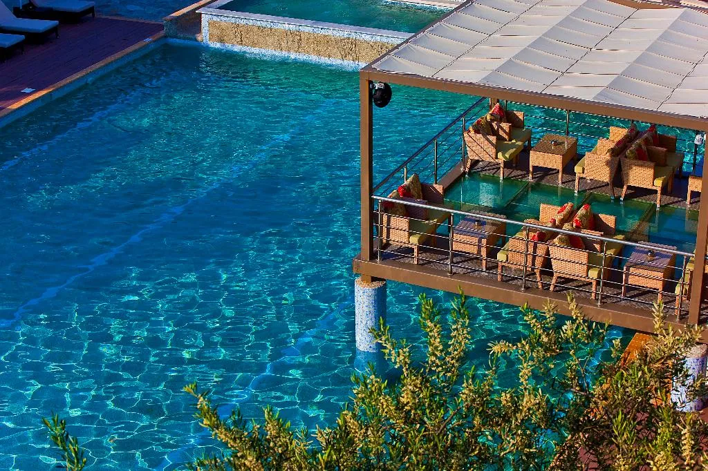 Terrace, Flegra Palace, Halkidiki