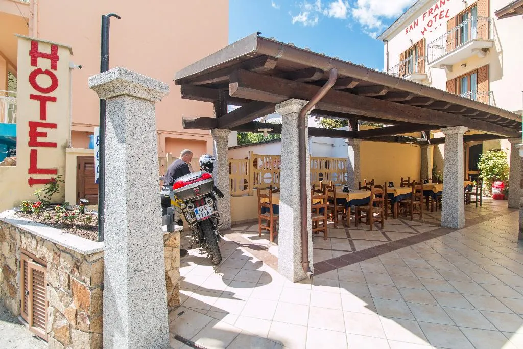 Terrace, Hotel San Francisco, Olbia