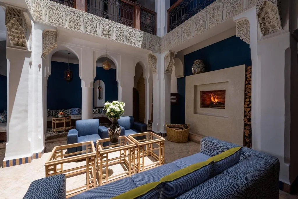 Terrace, Riad Les Yeux Bleus, Marrakech