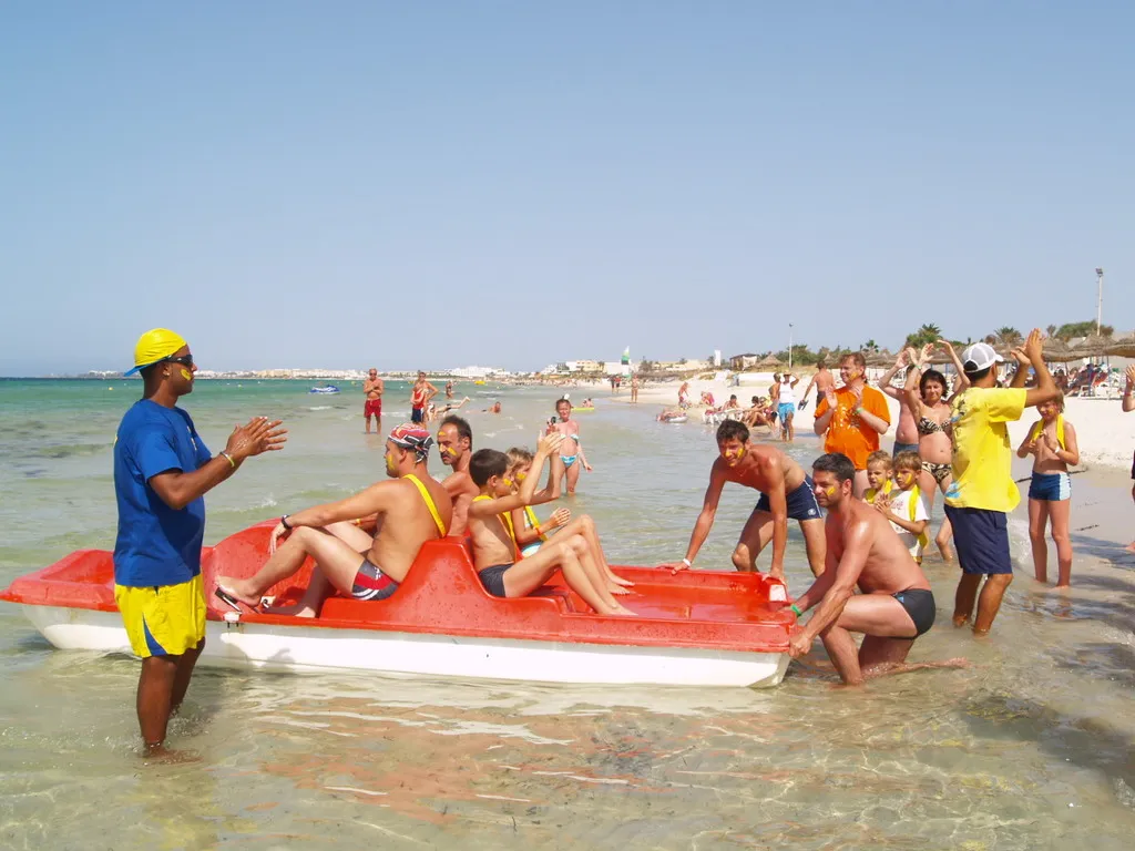 Beach, Ruspina Hotel, Tunisia