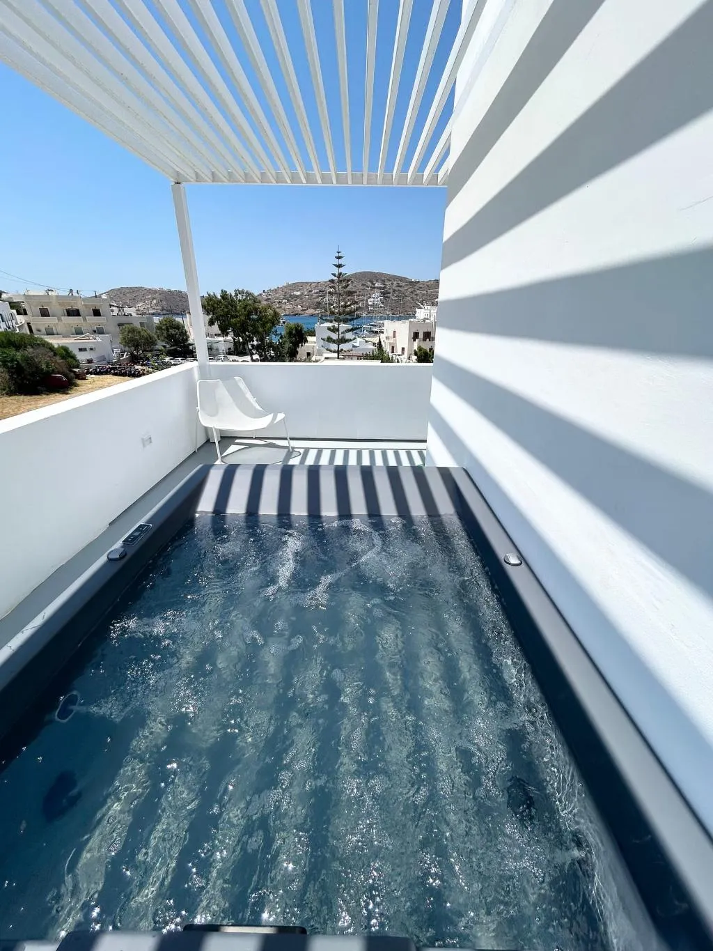 JUNIOR SUITE WITH JACUZZI Room, Relux Ios Hotel, Santorini