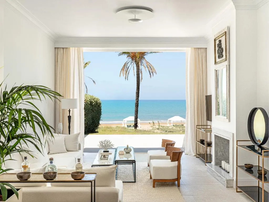 VILLA BEACH FRONT WITH PRIVATE POOL Room, Mandola Rosa, A Resort to Live, Athens
