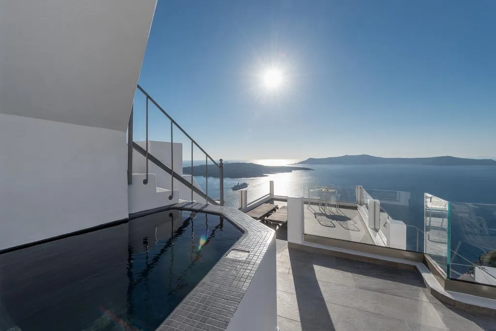 General view, Villa Renos, Santorini