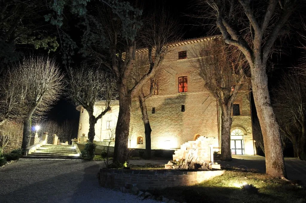 Terrace, Castello di Baccaresca, Umbria