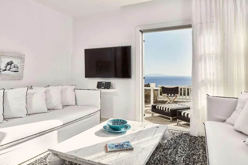 Room, Myconian Villa Collection Preferred Hotels, Mykonos