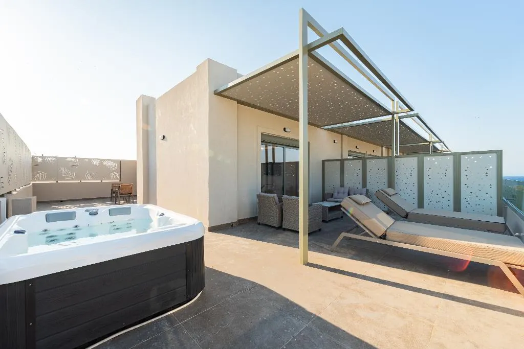 SUITE DELUXE ONE BEDROOM Room, Philia Center Suites, Rhodes