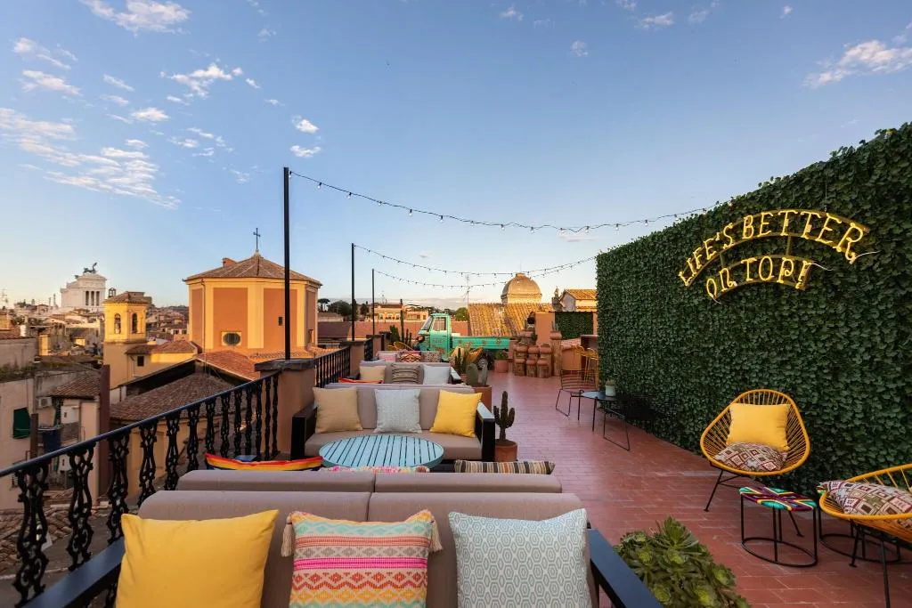 Terrace, Hotel Chapter Roma, Rome
