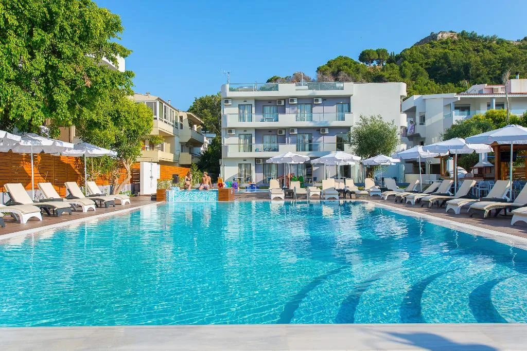 Pool, Sunny Days Hotel, Rhodes