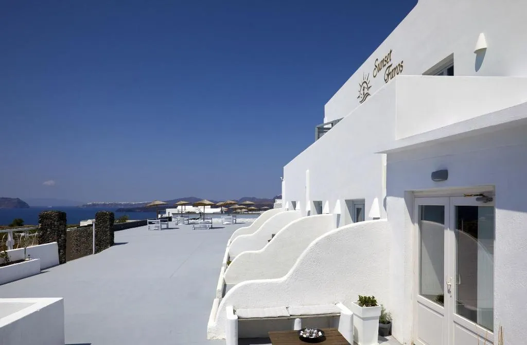 Lobby, Sunset Faros, Santorini