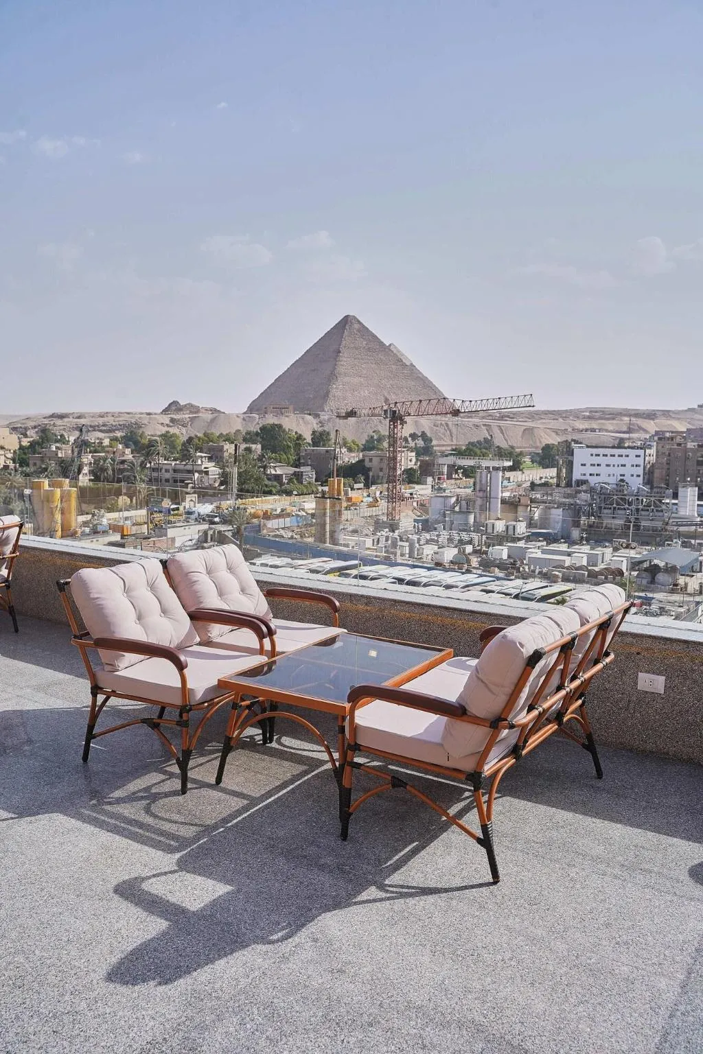 General view, Pyramids Secret Hotel, Cairo