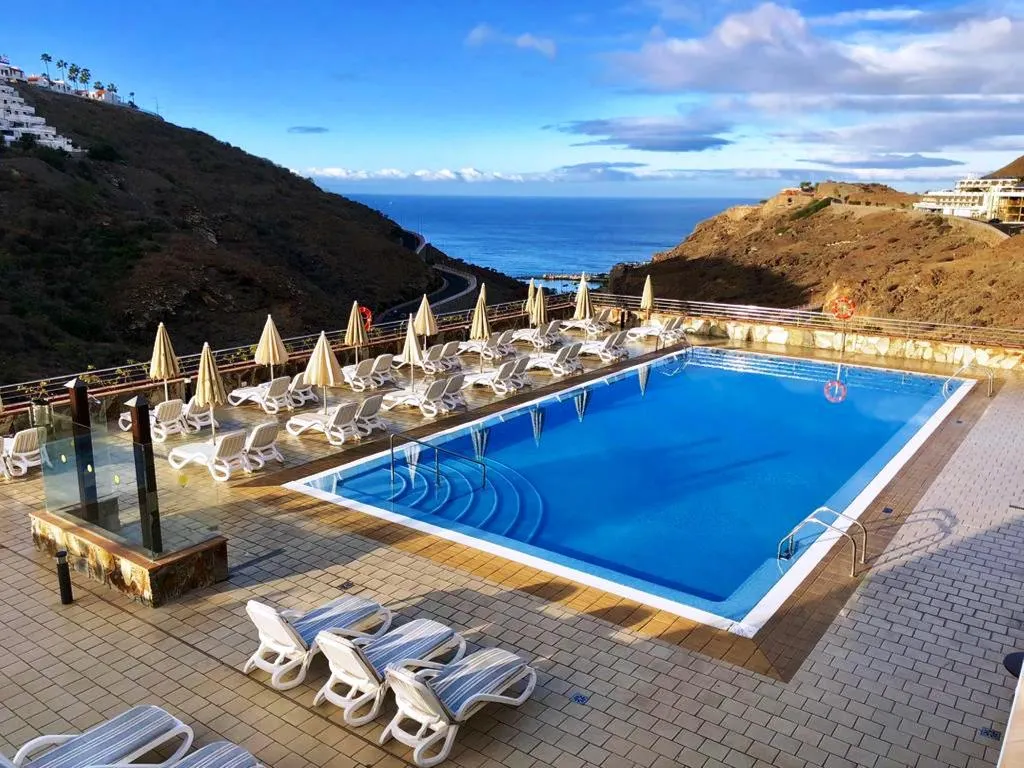 Terrace, Holiday Club Sol Amadores, Gran Canaria
