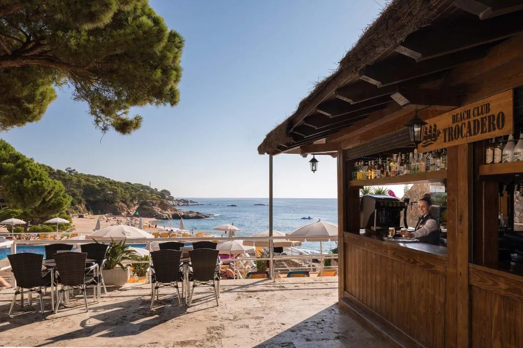 Terrace, htop Caleta Palace, Costa Brava