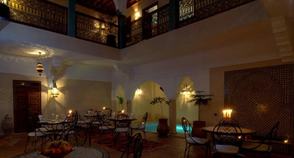 Restaurant, Riad Imilchil, Marrakech