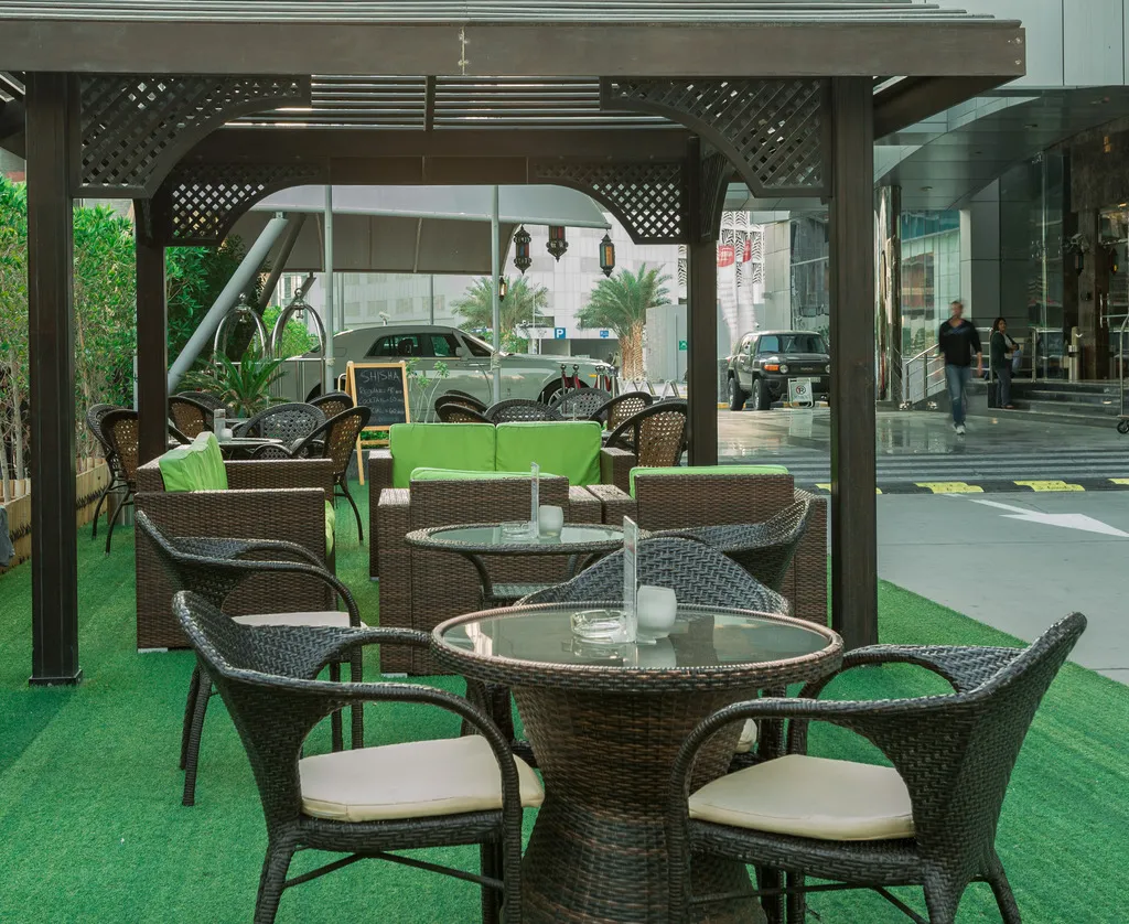 Terrace, First Central Hotel Suites, Dubai