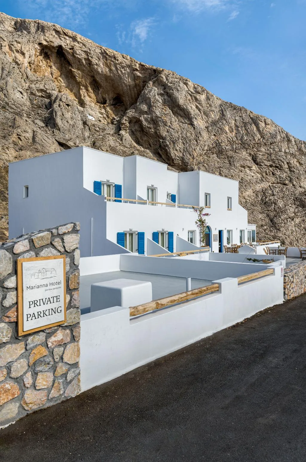 General view, Marianna Hotel, Santorini