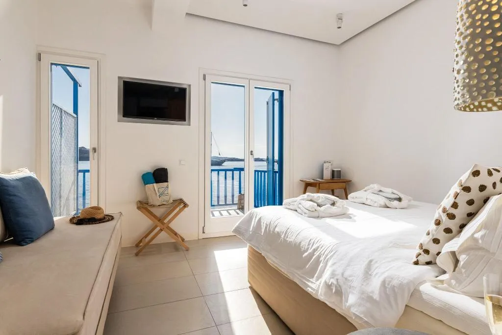 Room, Bluetopia Suites, Mykonos