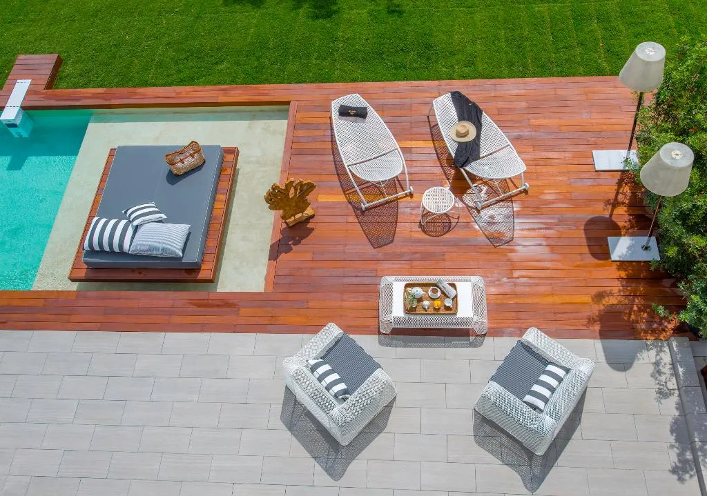 Terrace, Avaton Luxury Beach Resort Relais & Chateau, Thessaloniki