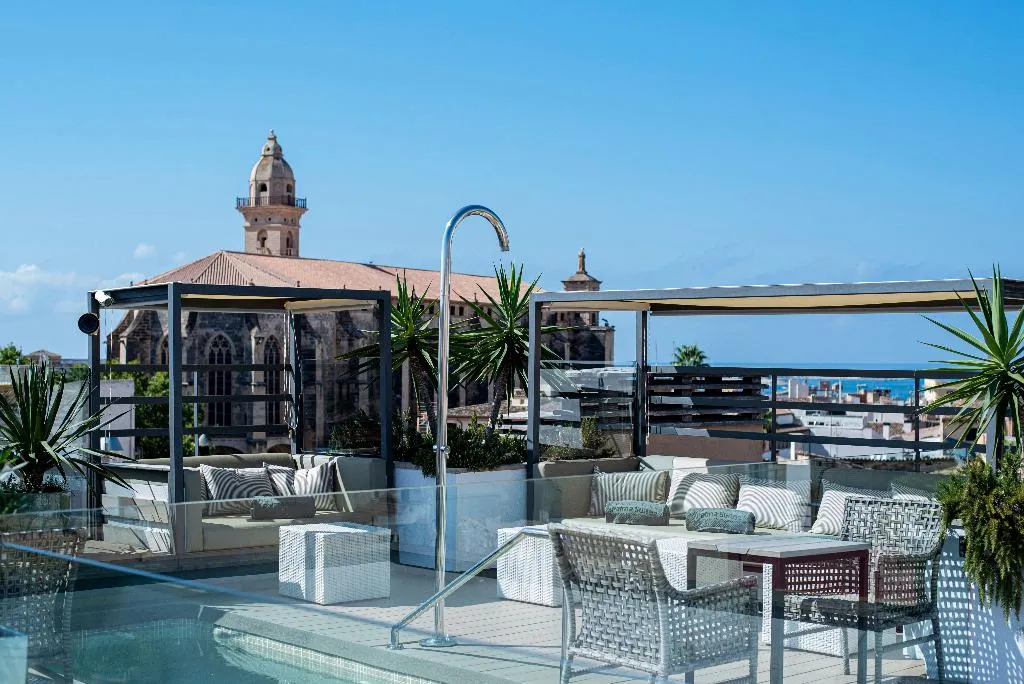 Terrace, Palma Suites Hotel Residence, Majorca