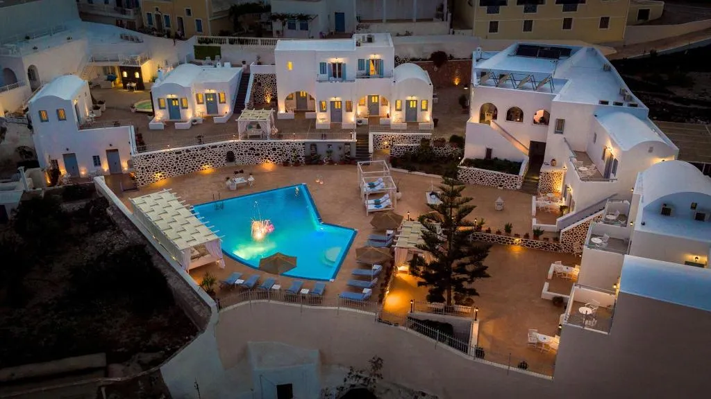 General view, Dream Island Hotel, Santorini