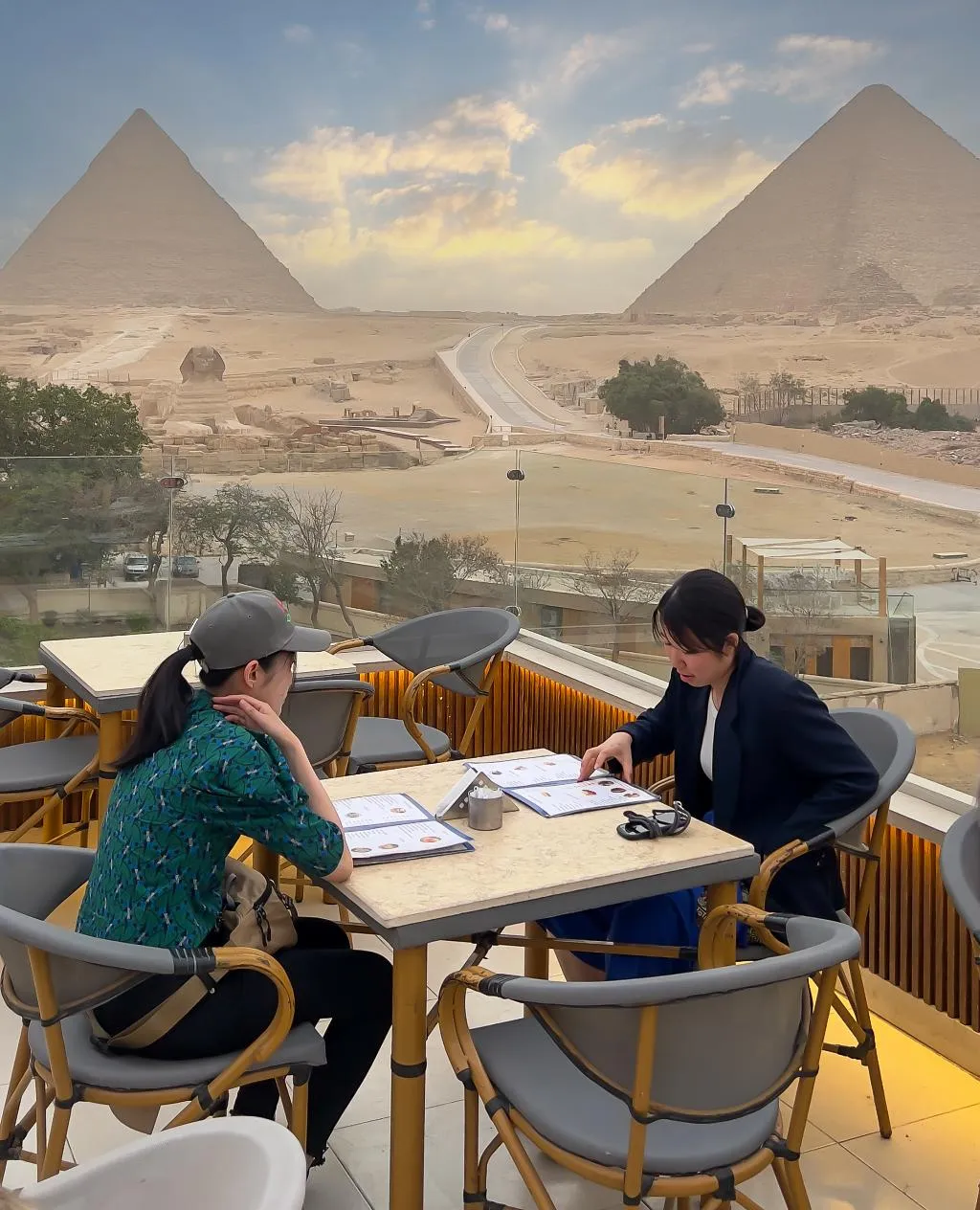 General view, Giza Pyramids View Inn, Cairo