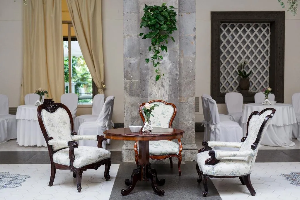 Lobby, Grand Hotel Cocumella, Naples