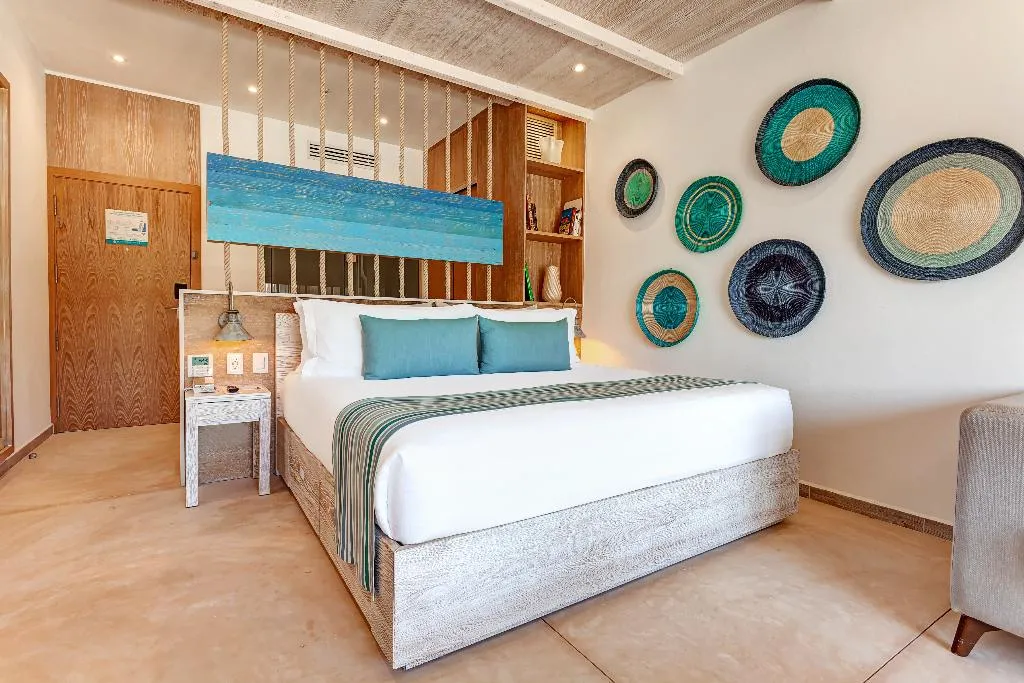 JUNIOR SUITE DELUXE OCEAN FRONT Room, Mystique Holbox by Royalton, A Tribute Portfolio, Cancun Area