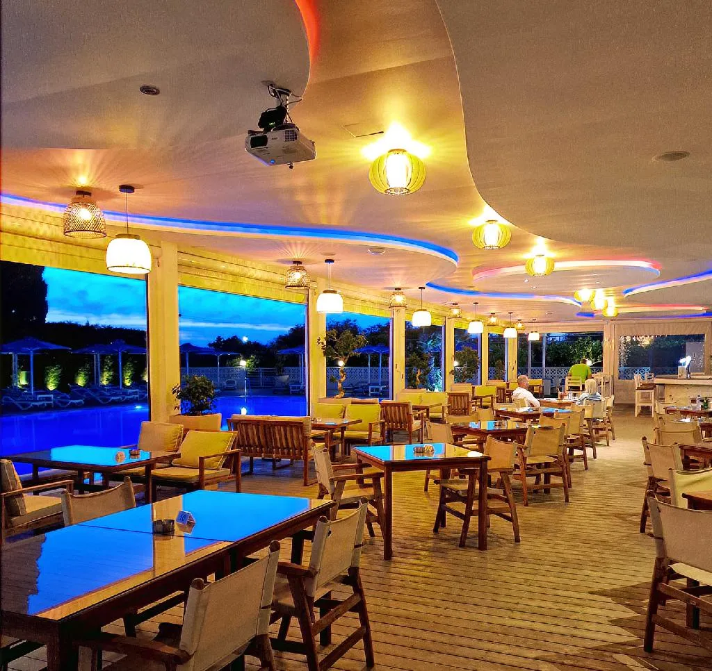 Terrace, Sveltos Hotel, Cyprus