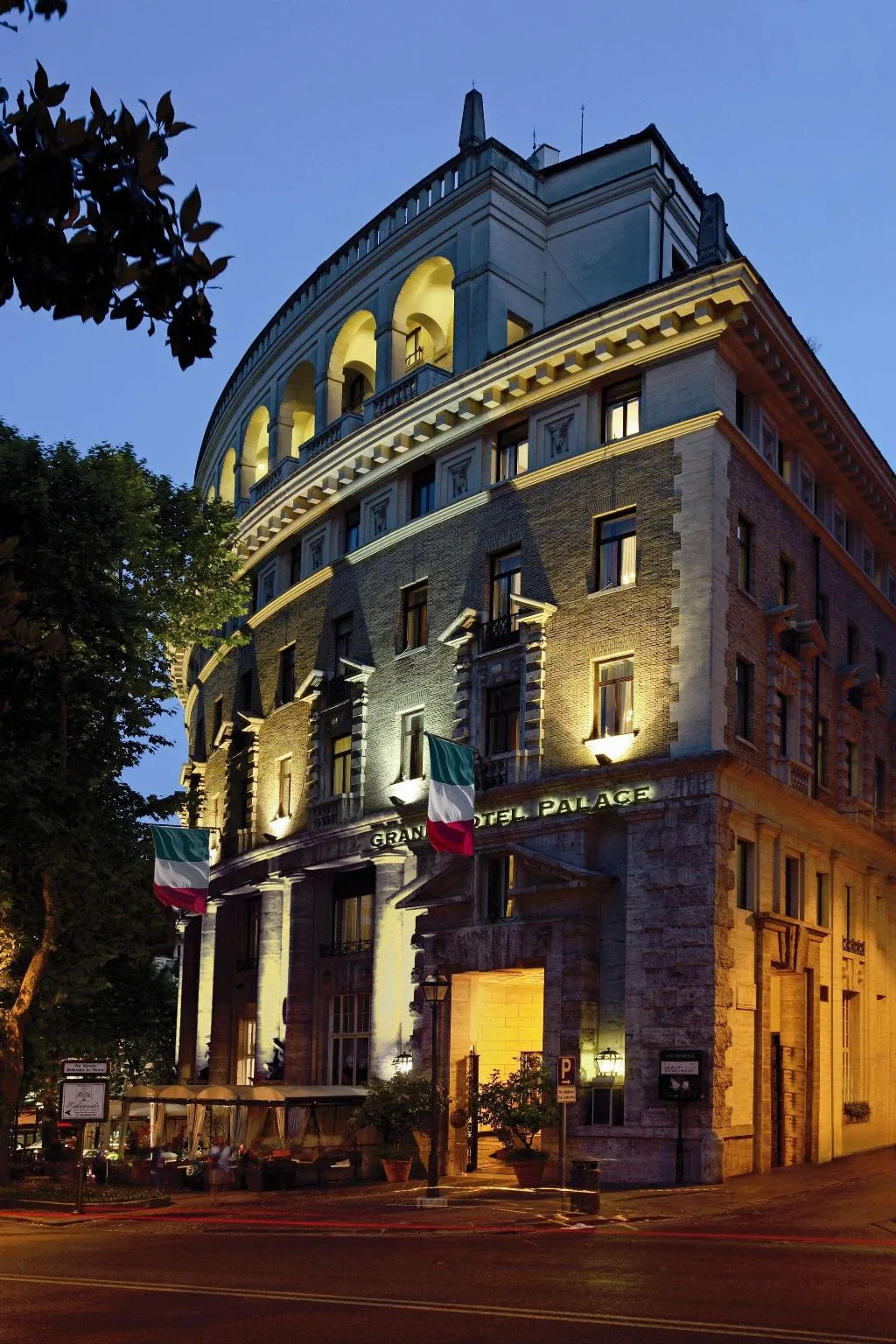 General view, Grand Hotel Palace Rome, Rome