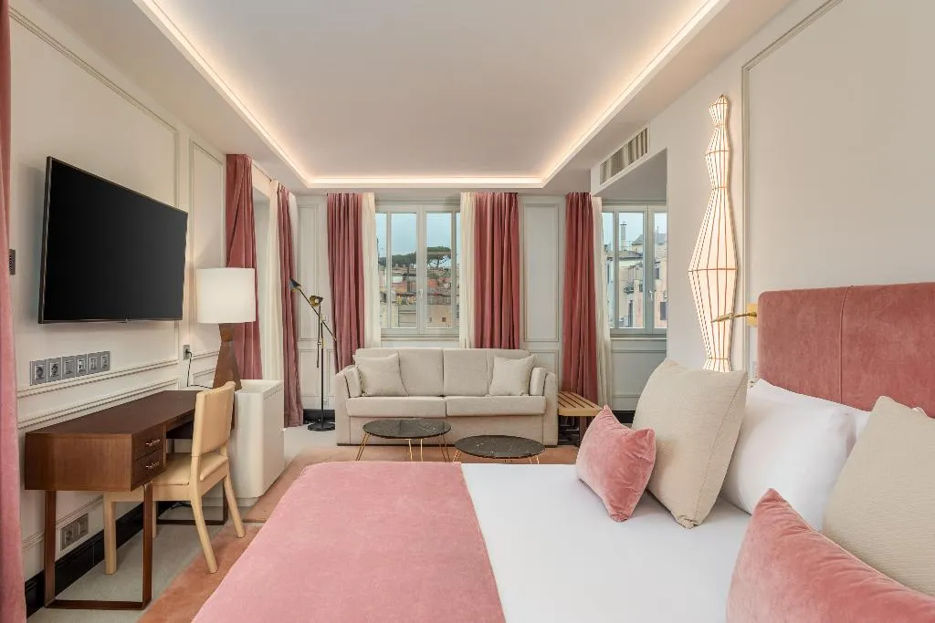 JUNIOR SUITE WITH TERRACE Room, Room Mate Gran Filippo, Rome Fontana Di Trevi, Rome