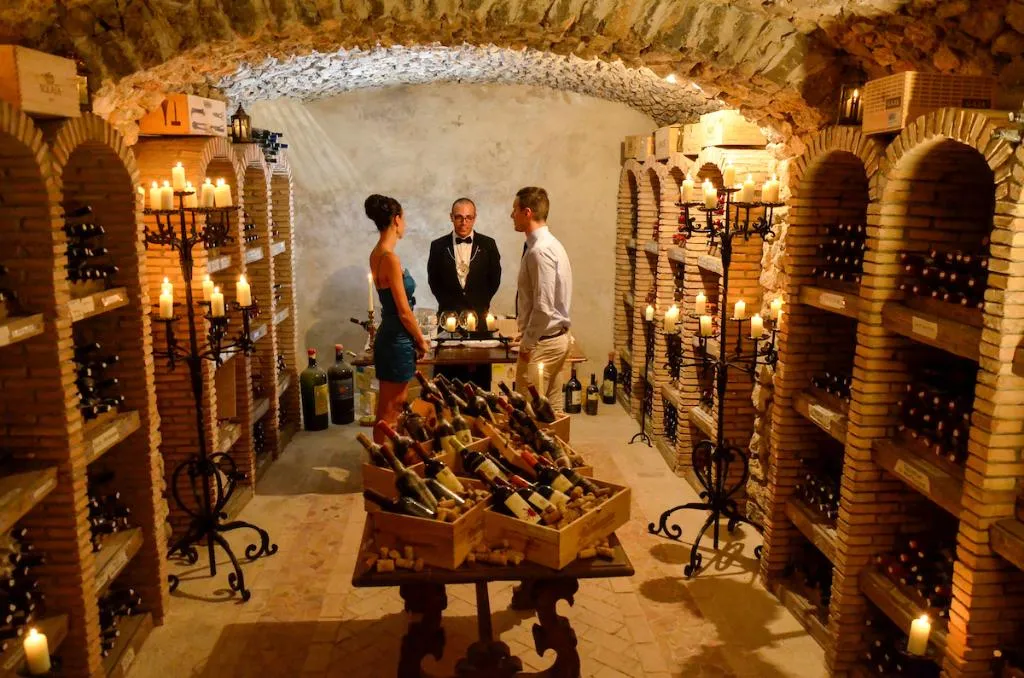 Restaurant, Villa Cimbrone, Naples