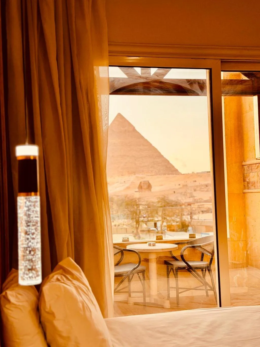 TWIN DELUXE WITH BALCONY Room, Giza Pyramids View Inn, Cairo