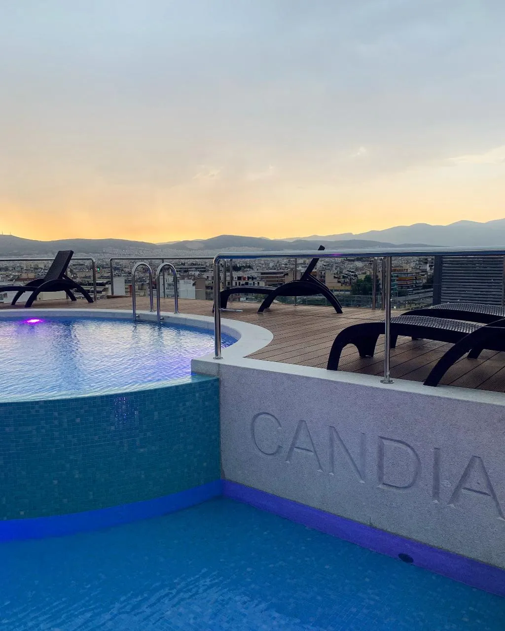 Pool, Candia Hotel, Athens