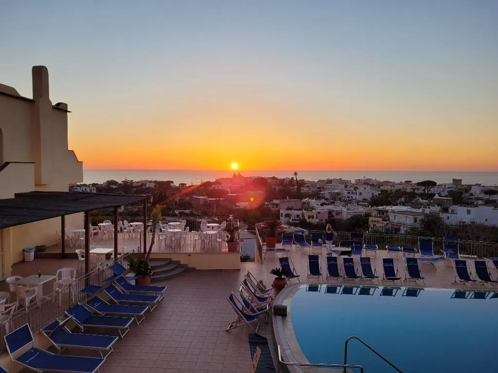 Terrace, Tramonto d'Oro Terme, Naples