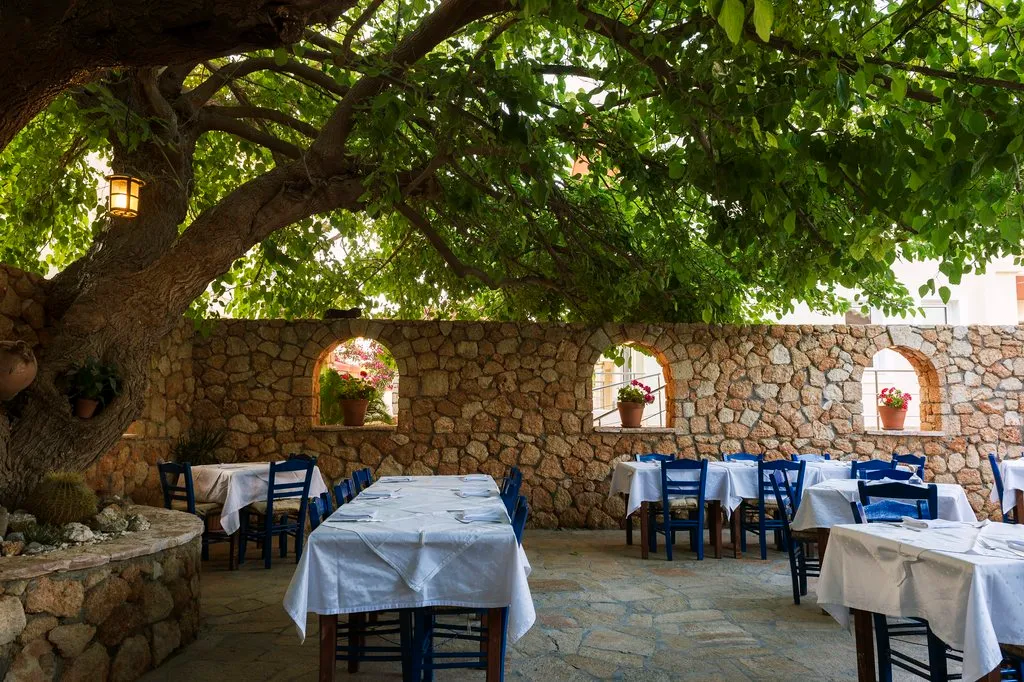 Restaurant, Perla Marina, Rhodes