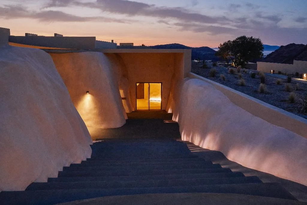 General view, Divine Cave Experience, Santorini