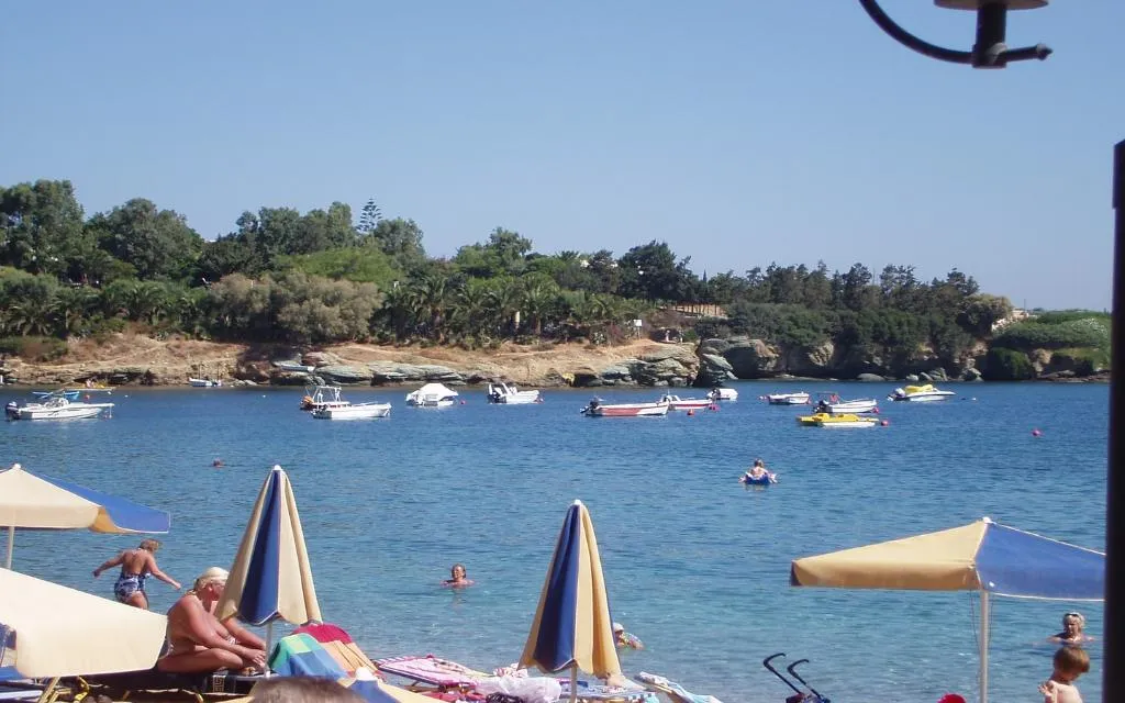 Beach, Renia hotel, Crete