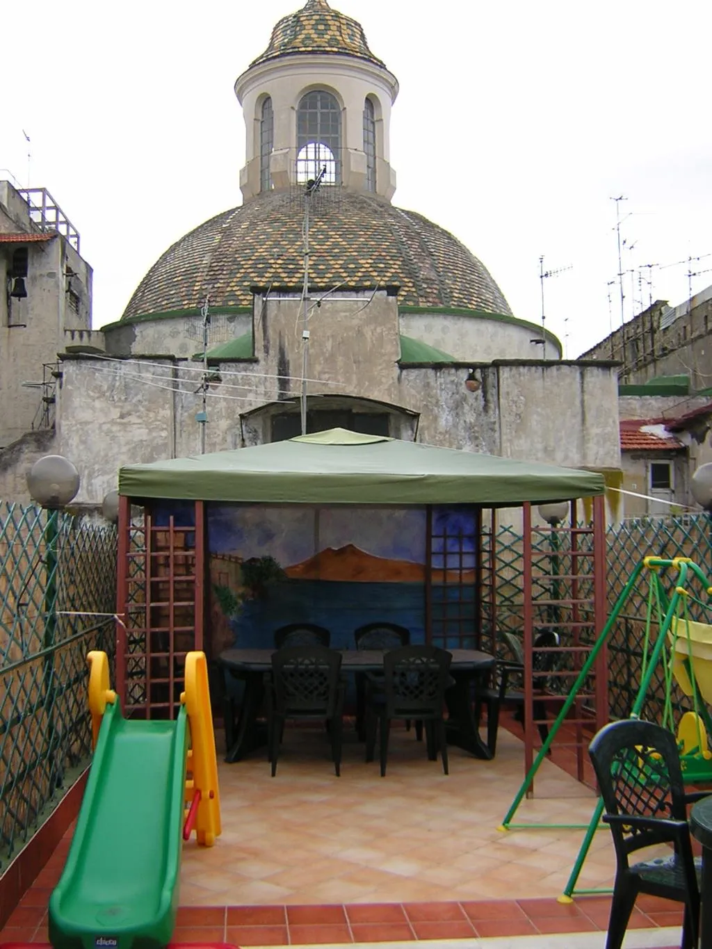 Terrace, Hotel Nettuno, Naples