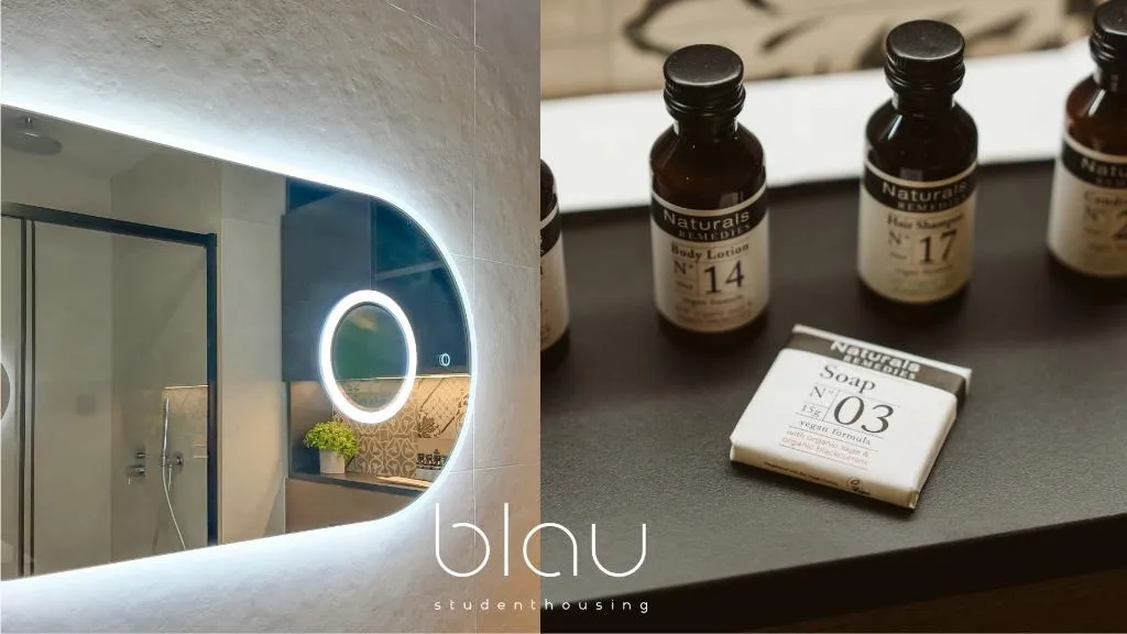 STUDIO DELUXE ONE BED Room, Blau Student Housing, Barcelona
