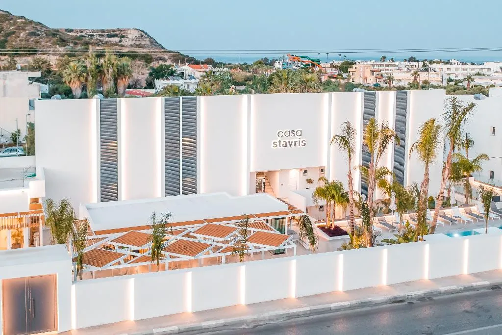 General view, Casa Stavris, Rhodes
