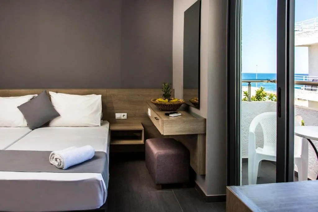 Double or Twin SEA VIEW Room, Porto Greco Village Beach hotel, Crete