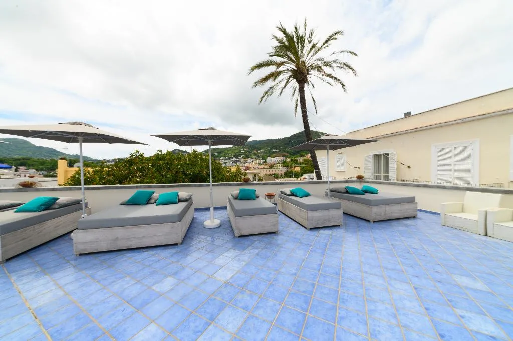 Terrace, Hotel Oriente - Beach & Spa, Naples