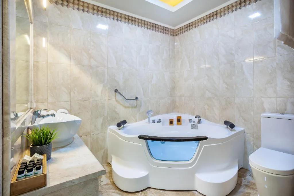 VILLA THREE BEDROOMS WITH PRIVATE POOL Room, Sunny Villas and Spa, Halkidiki